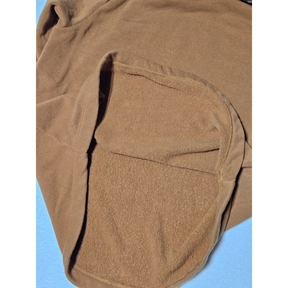 J Crew Sweater Womens Size XXS Orange Turtleneck Button Kelly Casual Sweatshirt - Picture 8 of 8